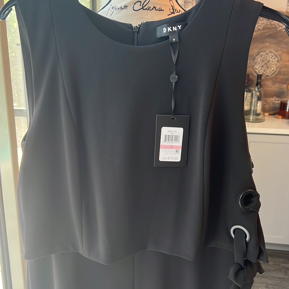 Black sleeveless jumpsuit - Picture 2 of 4